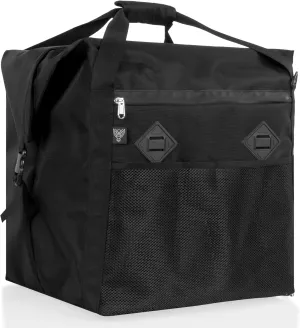 ~ G CUB 50 Faraday Bag for Small to Medium Generators and Electronics ~ Protects Against EMP/CME/EMF/RF ~ Diamond Form Farday Interior ~ 1680D Ballistic Nylon Exterior ~ Black