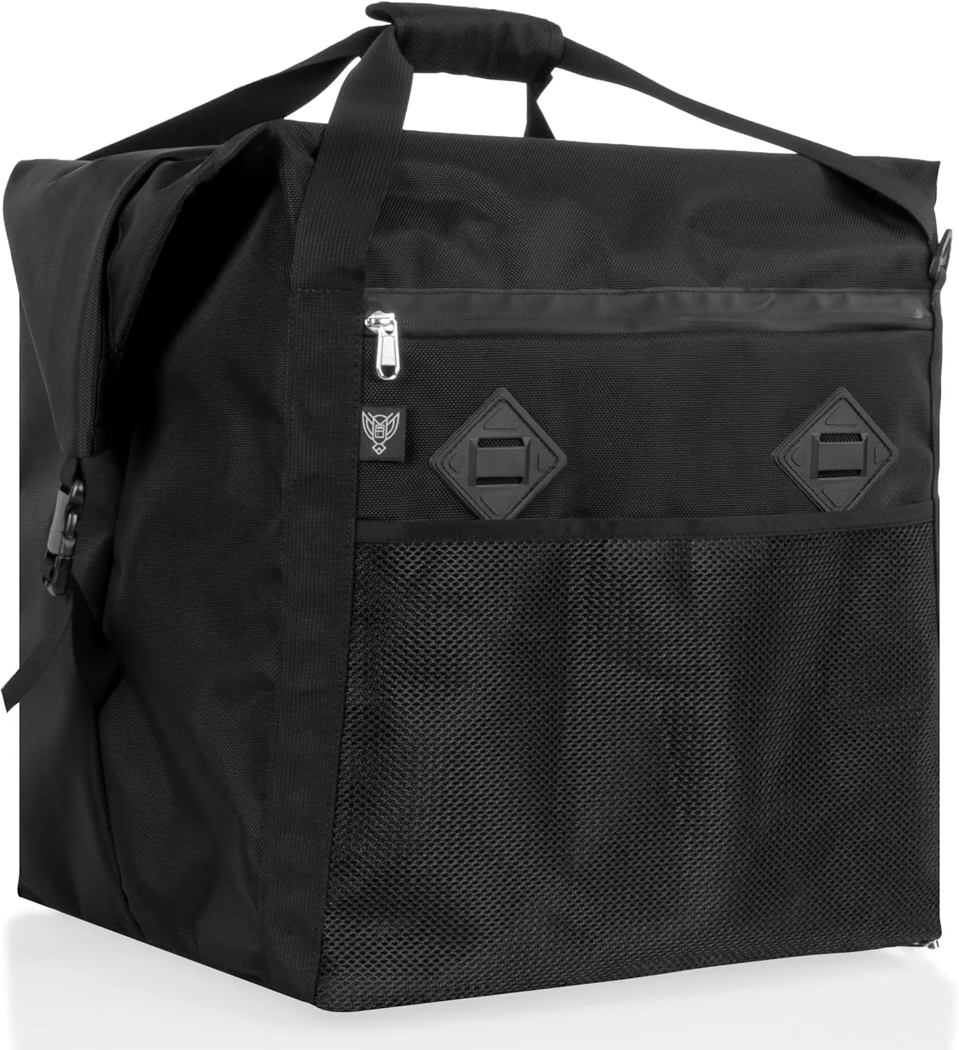 ~ G CUB 50 Faraday Bag for Small to Medium Generators and Electronics ~ Protects Against EMP/CME/EMF/RF ~ Diamond Form Farday Interior ~ 1680D Ballistic Nylon Exterior ~ Black