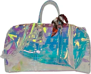 | Konor Monogram Collection | Travel Duffel Bag for Women | Women's Overnight Bag | Gym Duffle Bag | Durable & Scratch-Resistant | Travel Duffel Bags
