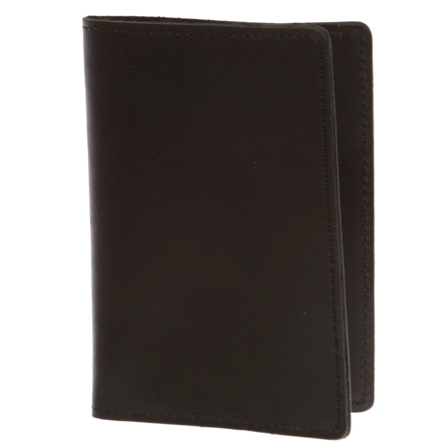 100% Soft Leather Passport Cover - Plain Leather Holder Slim Sleeve Case