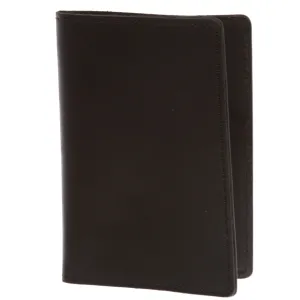 100% Soft Leather Passport Cover - Plain Leather Holder Slim Sleeve Case