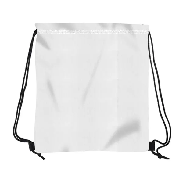 16W x 18H Inch Polyester Drawstring Backpack (Q321922)