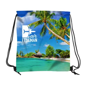 16W x 18H Inch Polyester Drawstring Backpack (Q321922)