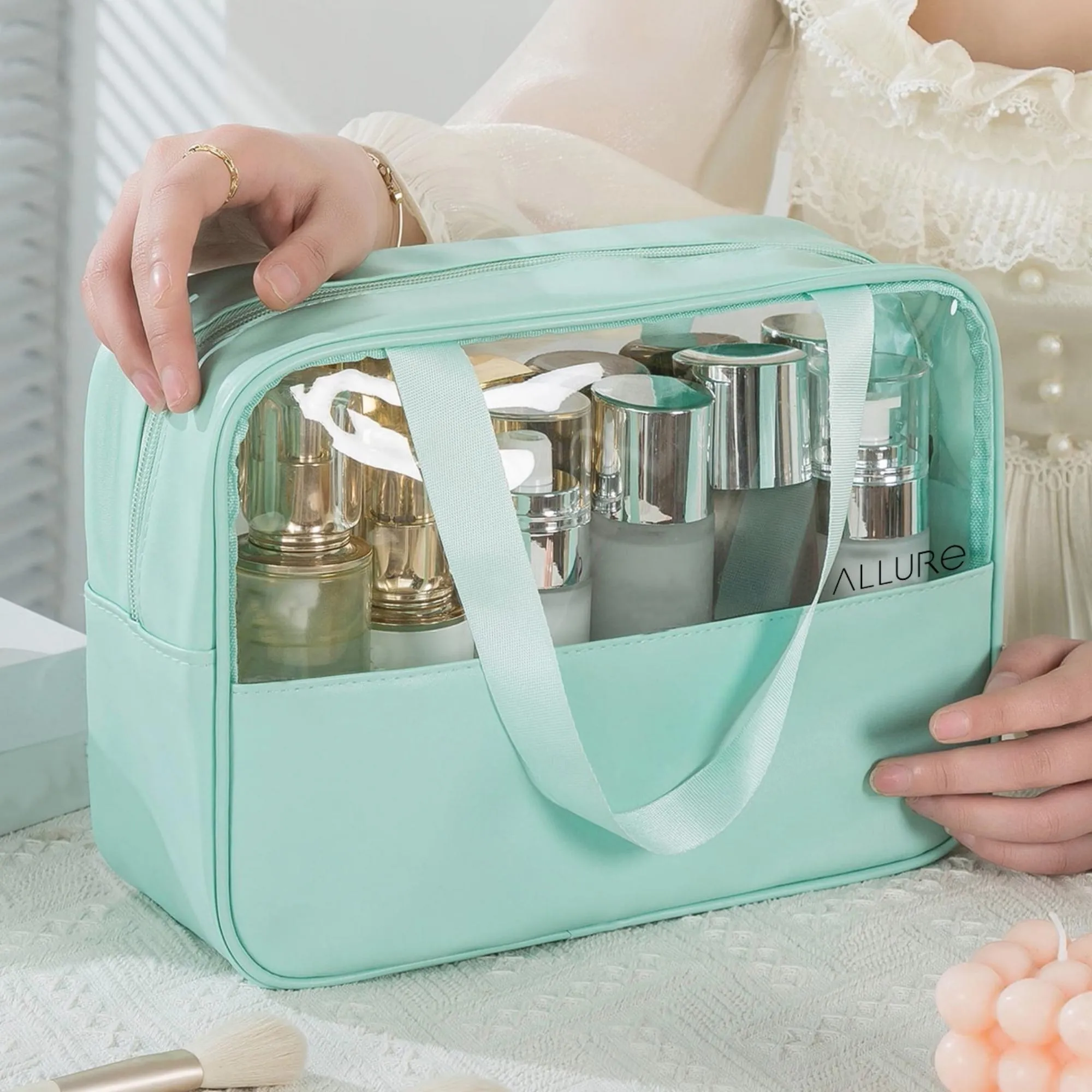Allure Toiletry Bag medium Green