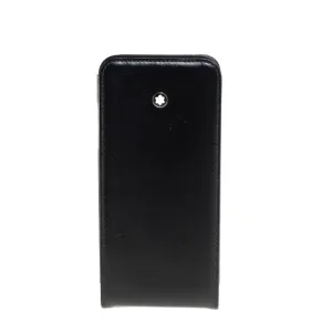 Black Leather iPhone 5s Cover