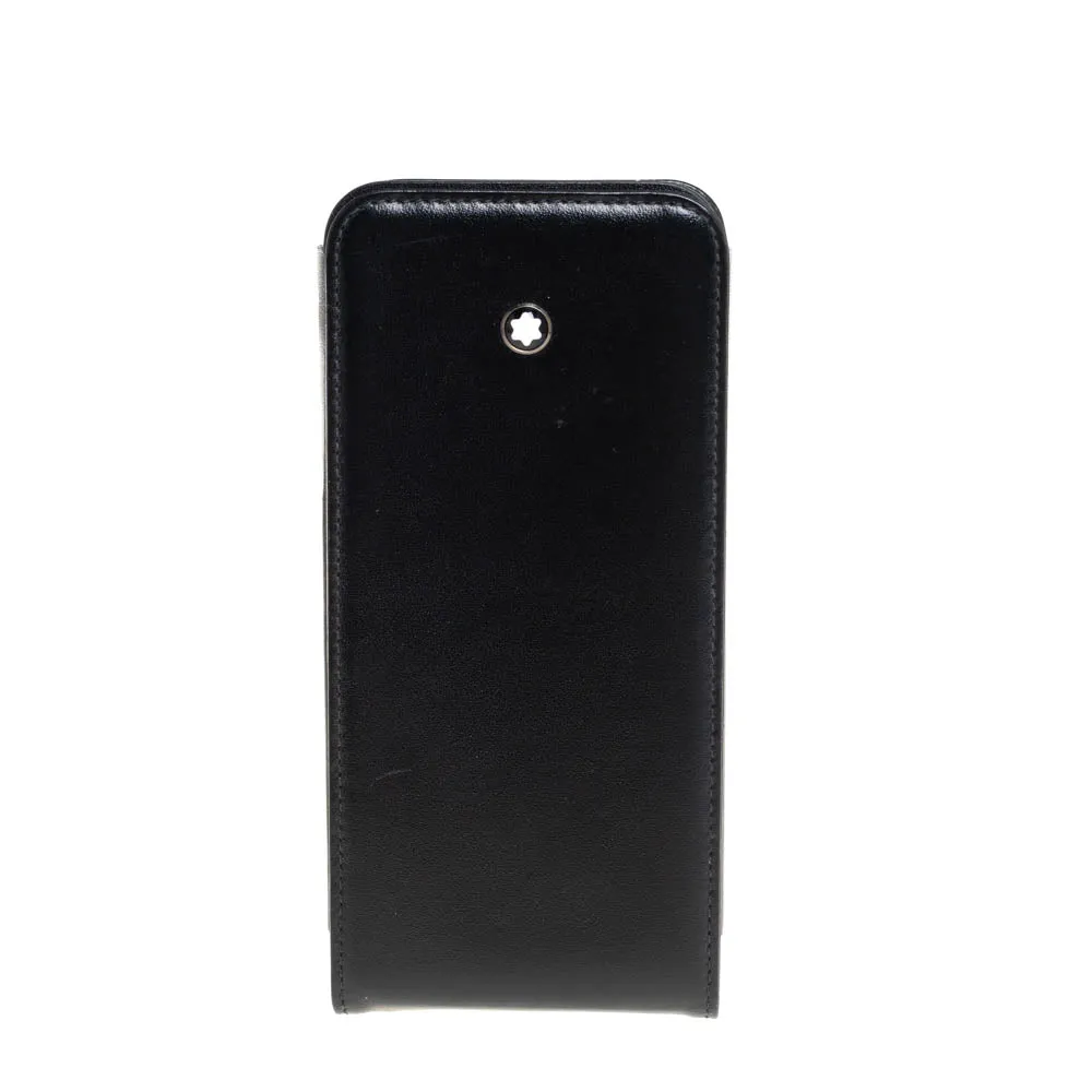 Black Leather iPhone 5s Cover