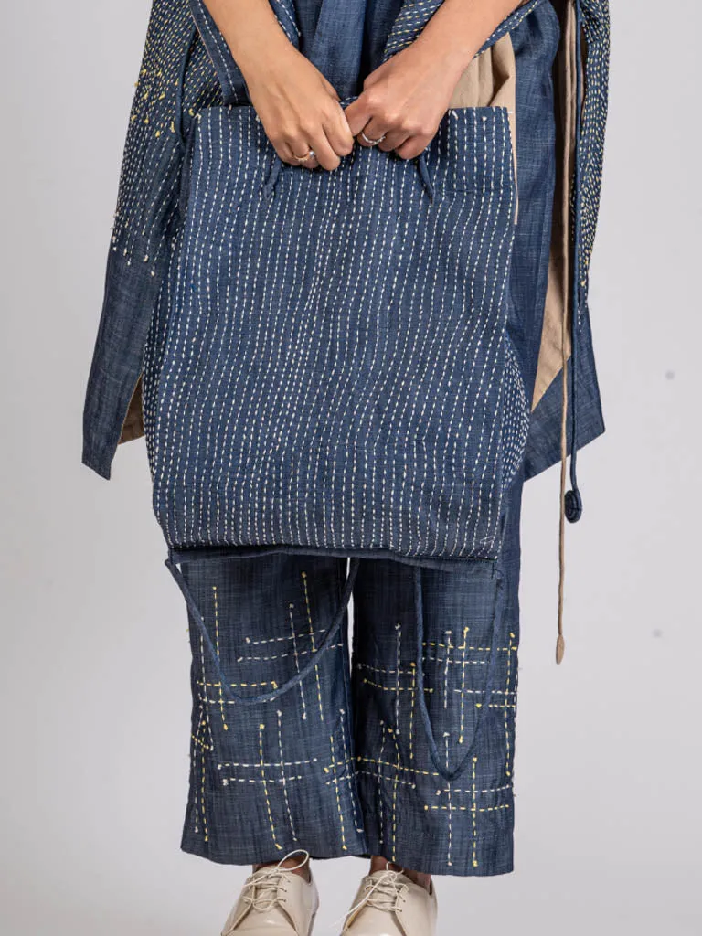 Blue Denim Back Pack