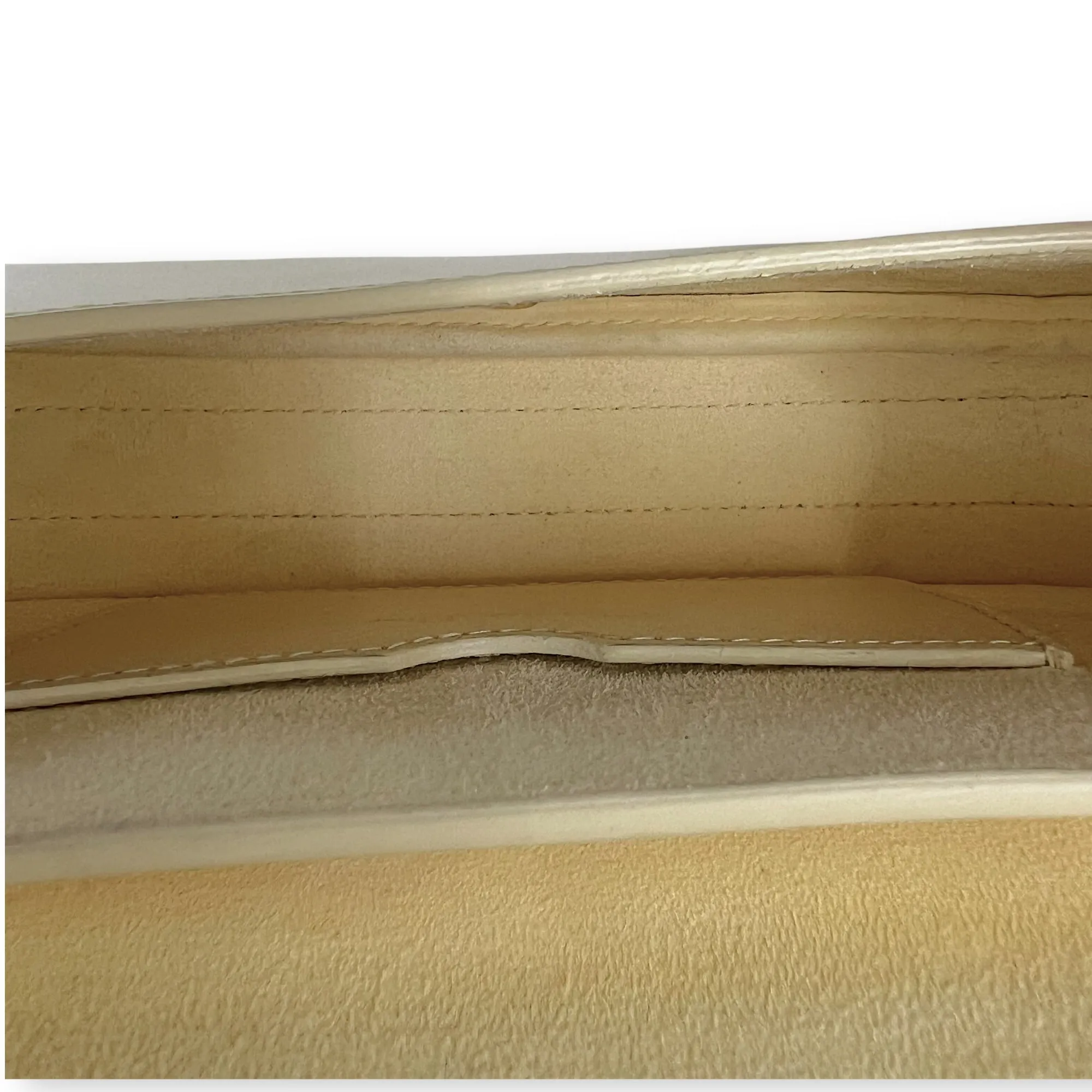 Bobby East West Yellow Crossbody Bag in Calfskin, Gold hardware