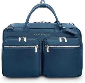 Briggs & Riley Multi-Pocket Cabin Bag - Softside Bag, Two Slip Pockets, Fits up to 15" Laptop - Rhapsody Collection