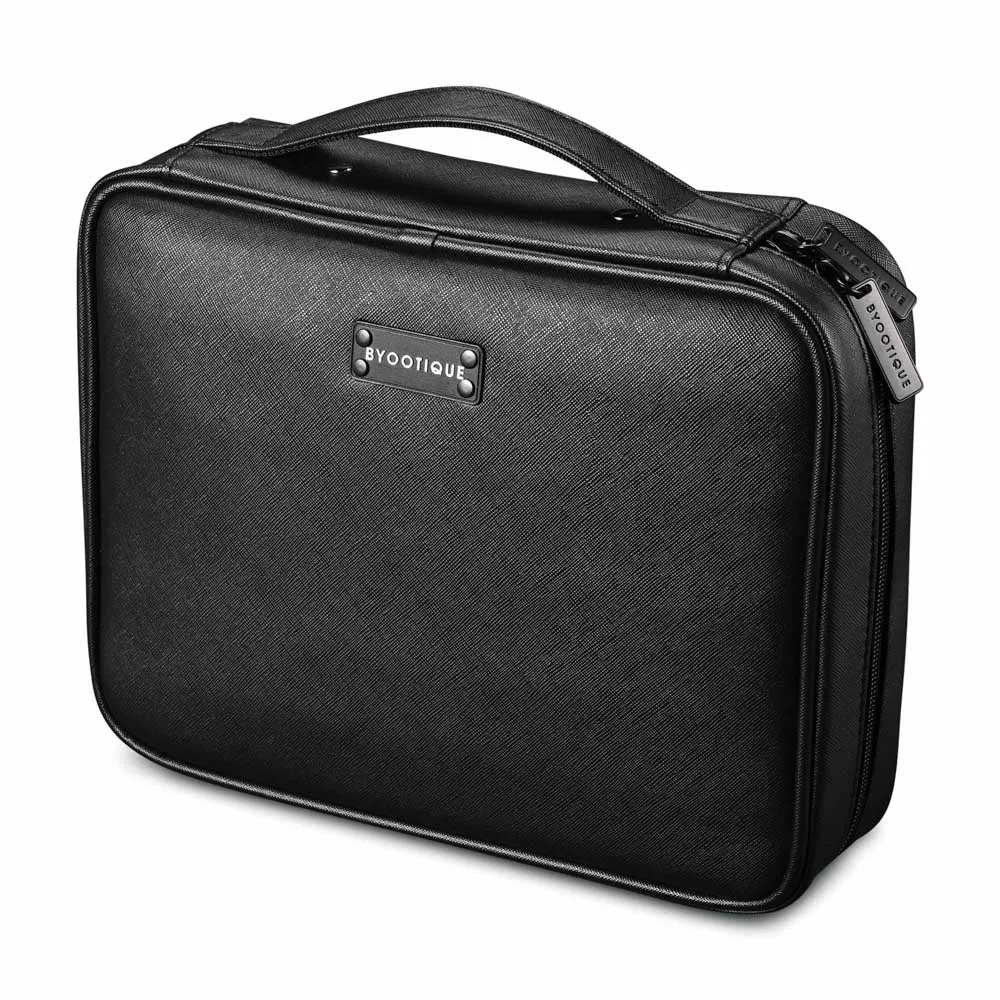 Byootique Essential Loose-Leaf Binder Makeup Bag Cosmetic Organizer