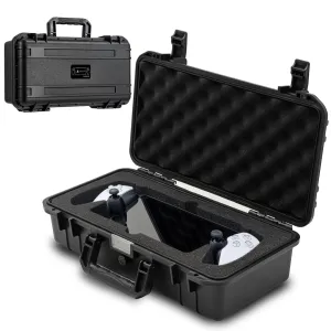 Carrying Bag Case for PlayStation Portal, Hard Professional Waterproof PS Portal Carrying Case for ps5 Portal Remote Player, Controllers, Foldable Keyboard & Other Accessories AC Charger Storag
