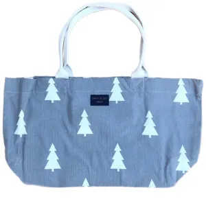 Christmas Large Tote Bag Grey