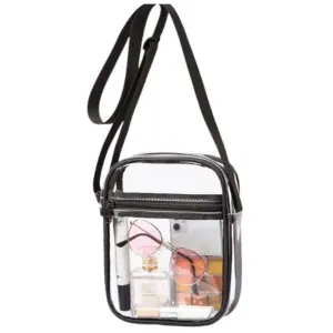 Clear Purse Crossbody Makeup Bag