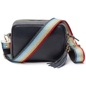Crossbody Navy (Rainbow Strap)