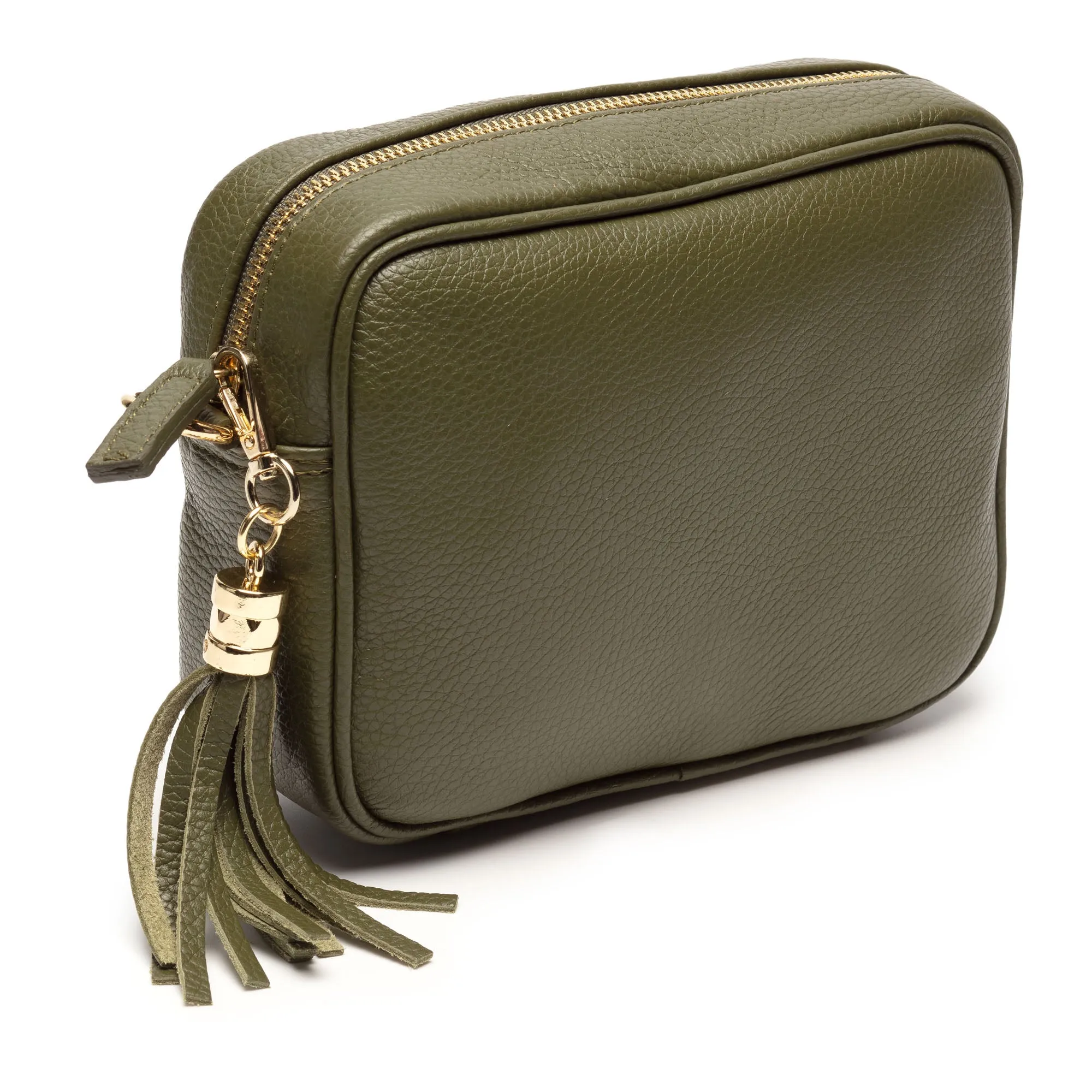 Crossbody Olive (Olive Leopard strap)
