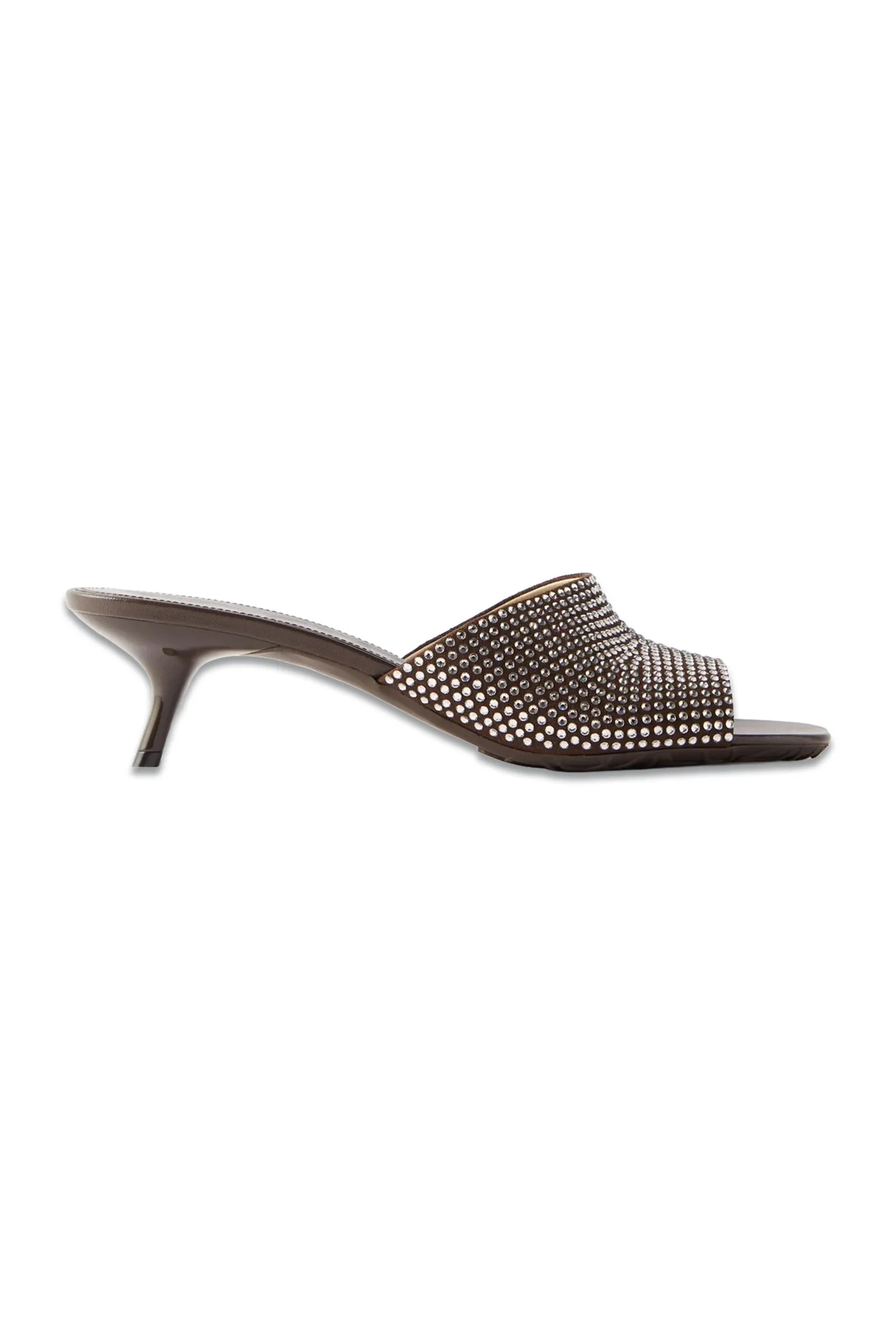 Crystal-embellished 45 Suede Mules