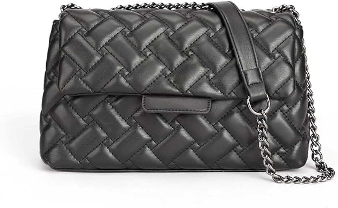 Designer Classic Flap Bag Shoulder Bags for Women Vegan Leather Evening Purses Metallic Bag Crossbody Bags Large Evening Bag