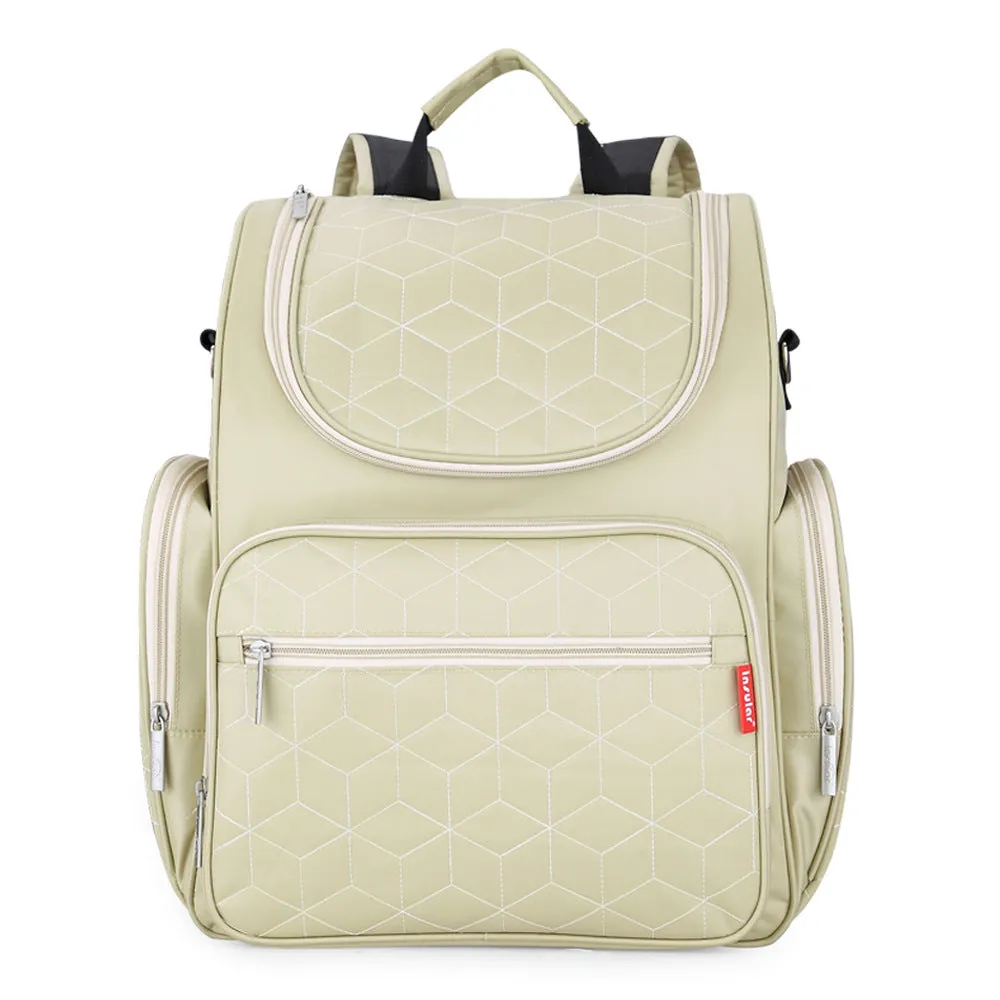 Diaper Bags Mommy Bag Fashion Backpack Waterproof Nylon Multi-Functional Mother and Baby