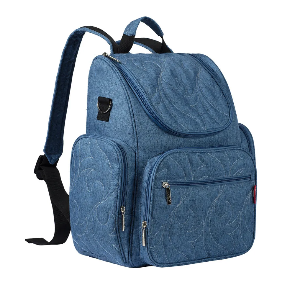 Diaper Bags Mommy Bag Fashion Backpack Waterproof Nylon Multi-Functional Mother and Baby