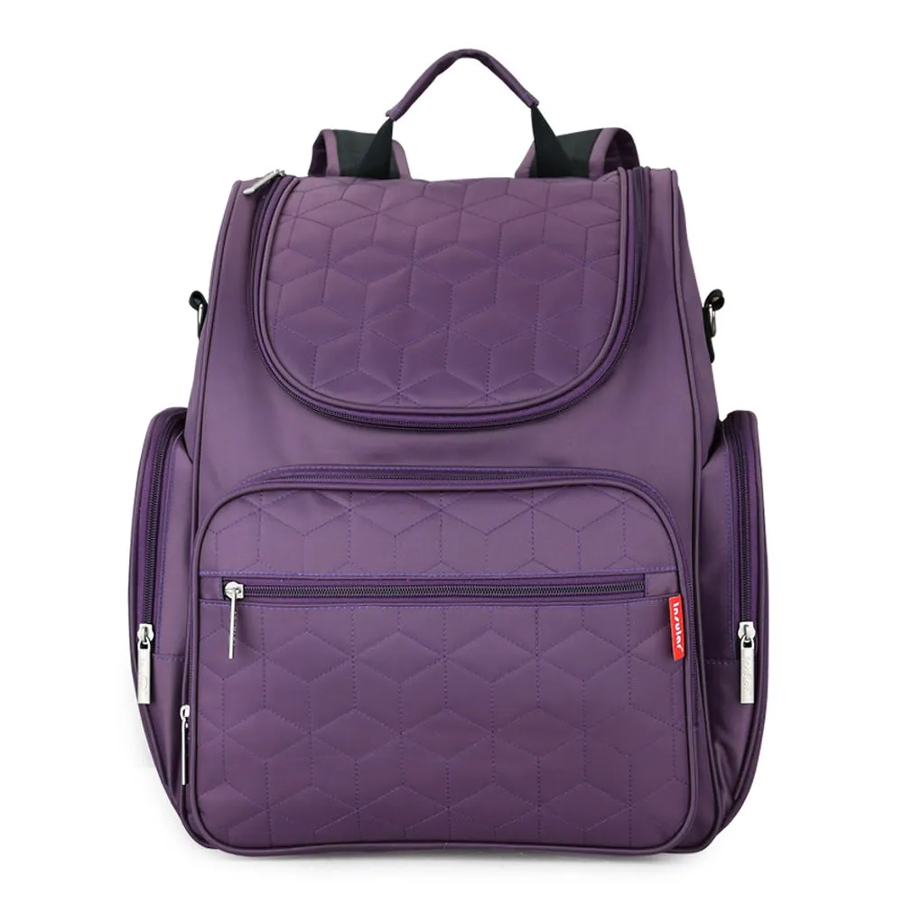 Diaper Bags Mommy Bag Fashion Backpack Waterproof Nylon Multi-Functional Mother and Baby