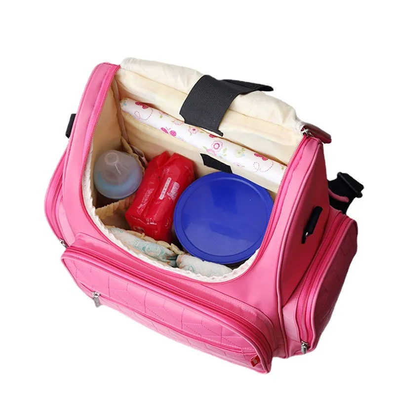 Diaper Bags Mommy Bag Fashion Backpack Waterproof Nylon Multi-Functional Mother and Baby
