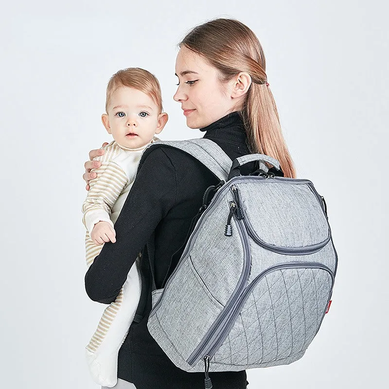 Diaper Bags Mommy Bag Large Capacity Multi-Functional Waterproof Backpack Maternity Package