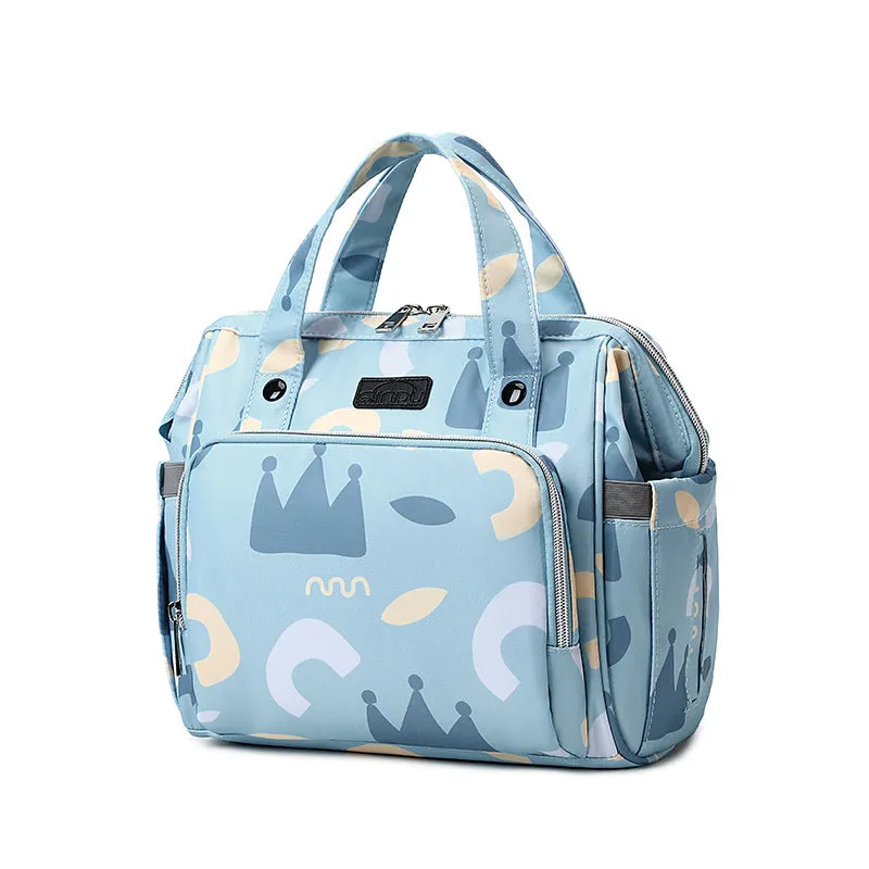 Diaper Bags Mommy Bag Multi-Functional Fashion Backpack Portable Lightweight Crossbody