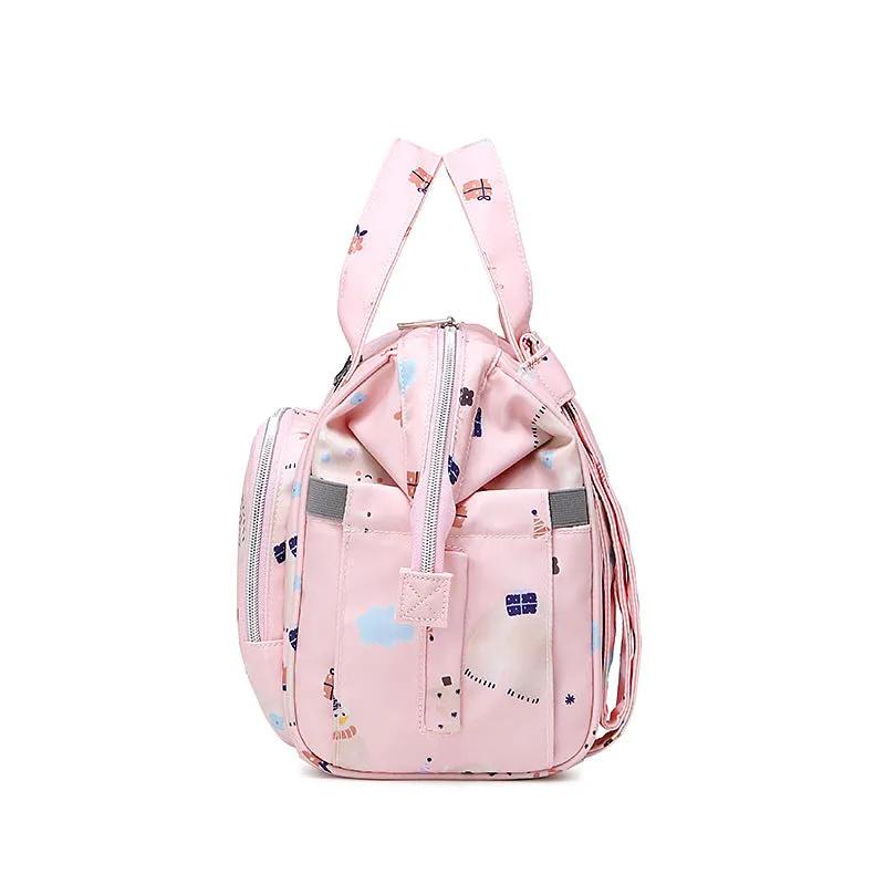 Diaper Bags Mommy Bag Multi-Functional Fashion Backpack Portable Lightweight Crossbody