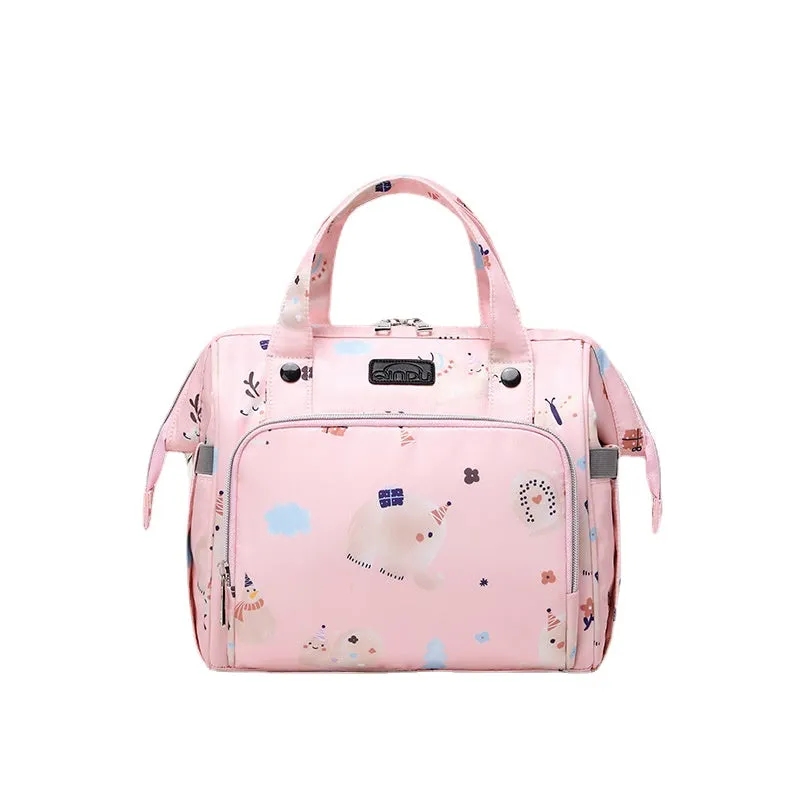 Diaper Bags Mommy Bag Multi-Functional Fashion Backpack Portable Lightweight Crossbody