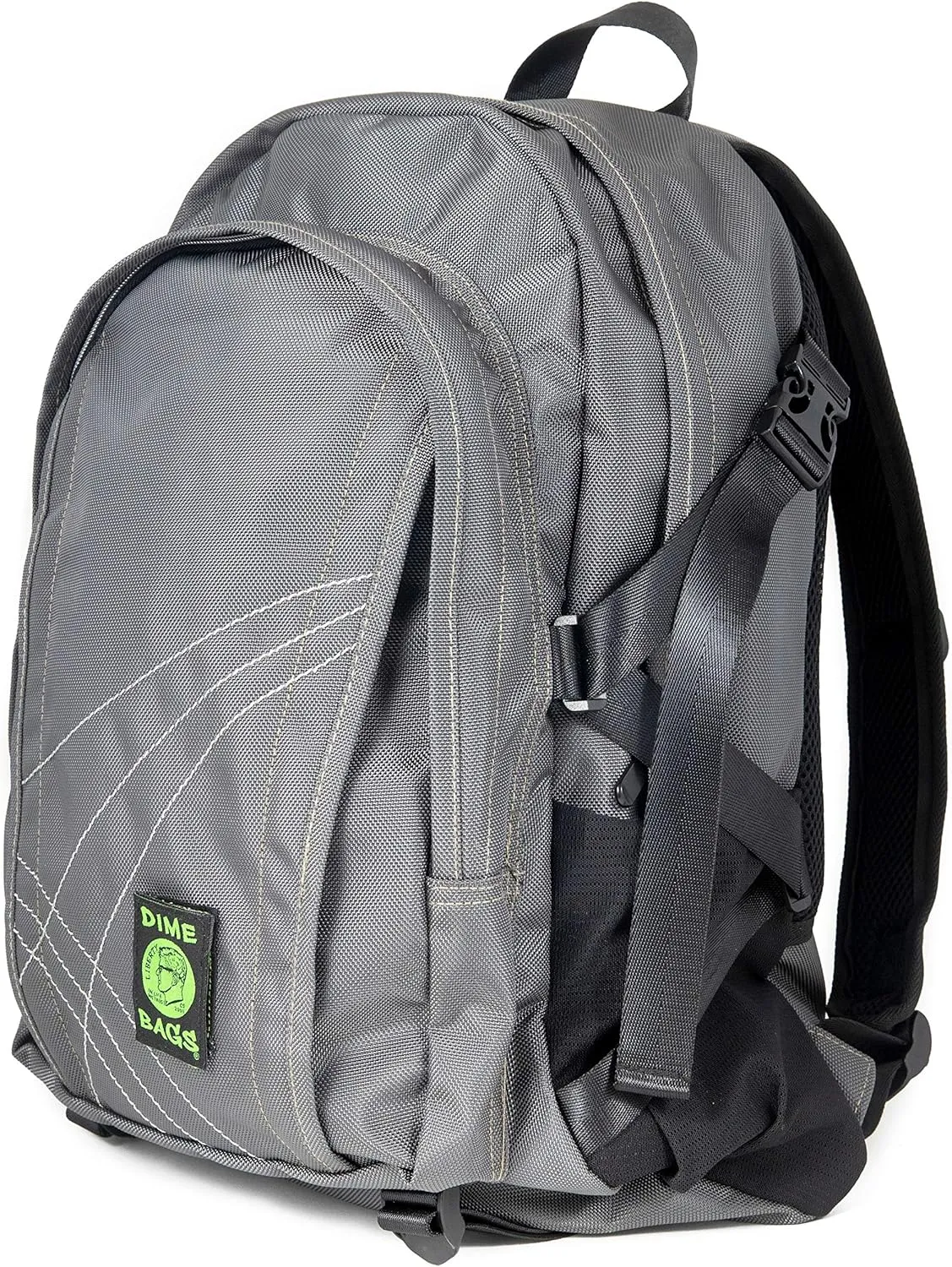 DIME BAGS - Classic Backpack - Water-Resistant Backpack for All Genders - Includes & Airtight (Graphite)