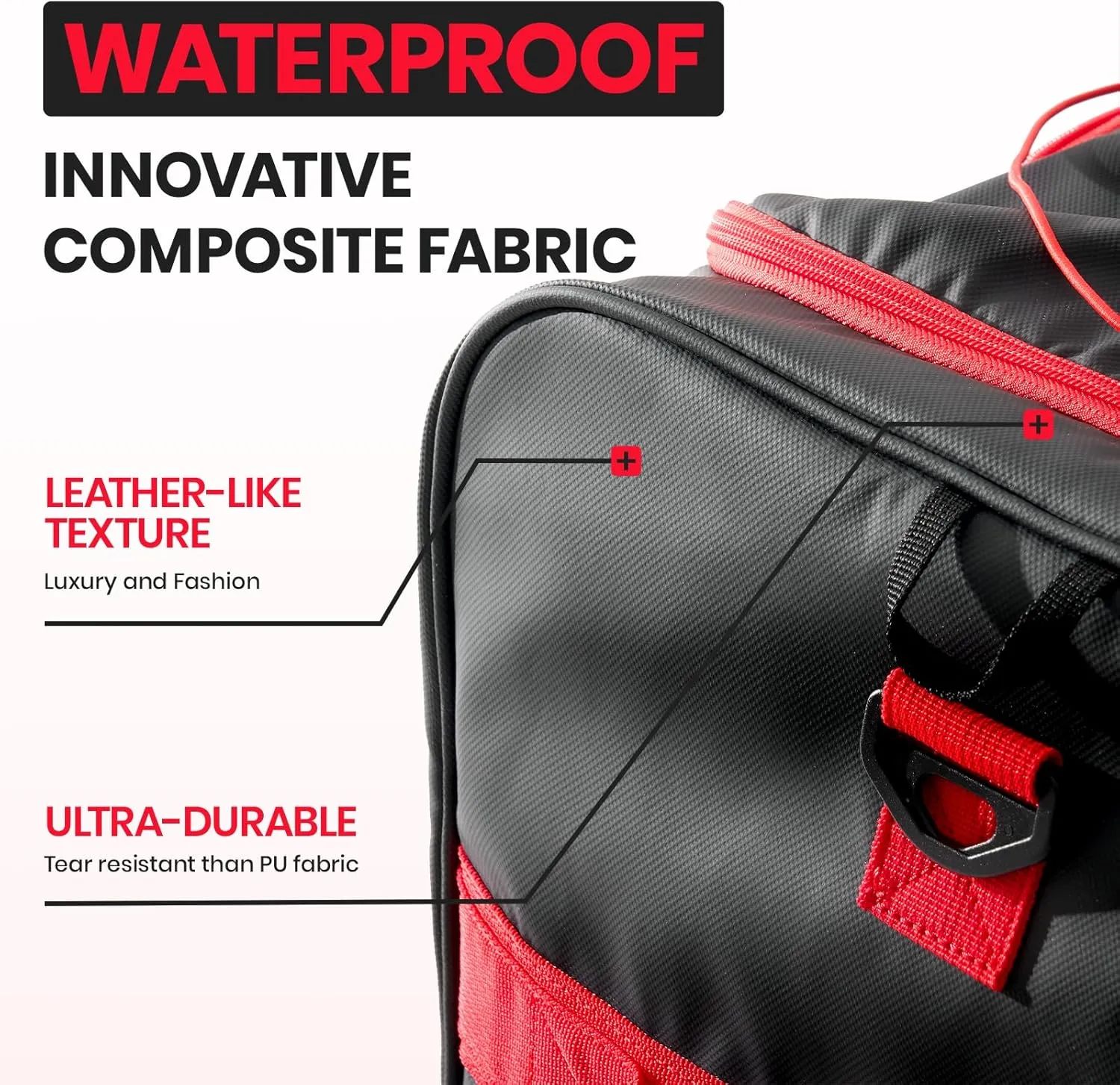 Fanwoli 32'' Rolling Duffel Bag with 2 Wheels - No-Sag Design for Heavy Loads, Expandable 100L-120L Carry on Luggage with Lock, Waterproof Foldable Lightweight for Travel, Camping,Moving