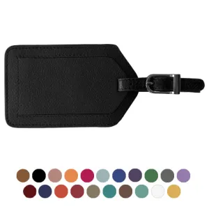 Genuine Top Grain Leather Luggage Tag