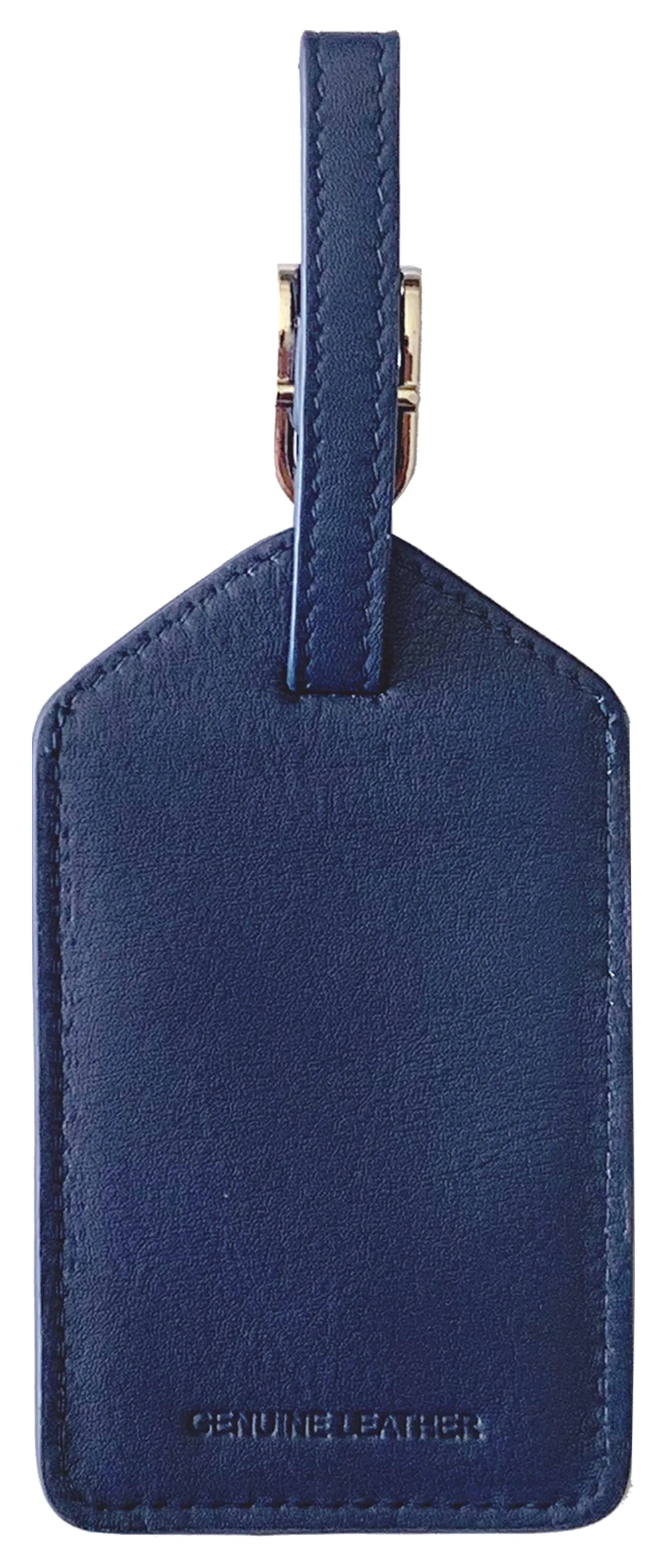 Genuine Top Grain Leather Luggage Tag