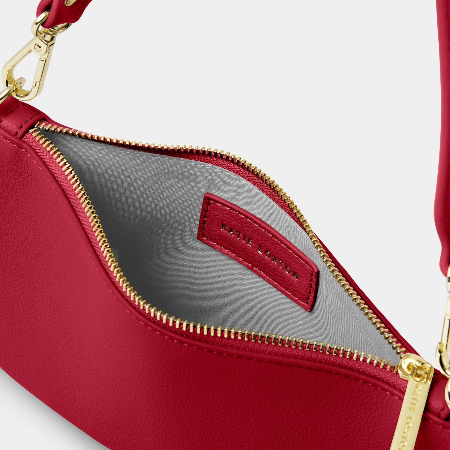 Katie Loxton 26cm Garnet Red Reya Shoulder Bag