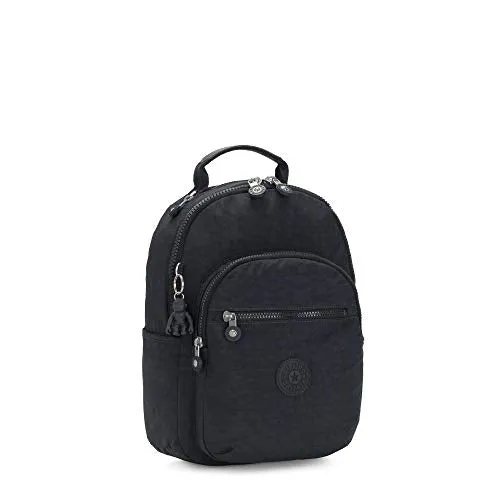 Kipling Women's Seoul Backpack, Blue Bleu, 10"L x 13.75"H 4.5"D