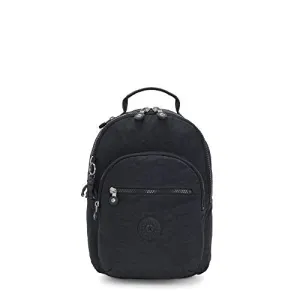 Kipling Women's Seoul Backpack, Blue Bleu, 10"L x 13.75"H 4.5"D