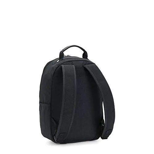 Kipling Women's Seoul Backpack, Blue Bleu, 10"L x 13.75"H 4.5"D
