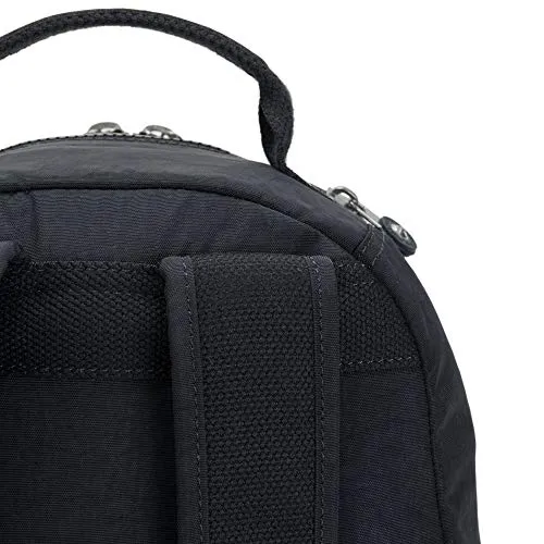 Kipling Women's Seoul Backpack, Blue Bleu, 10"L x 13.75"H 4.5"D