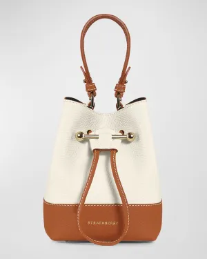 Lana Osette Drawstring Leather Crossbody Bag
