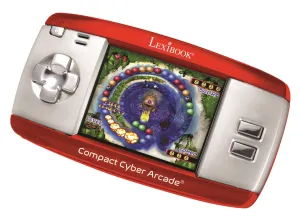 Lexibook Compact Cyber Arcade with 250 Games, Multi-Color Edition