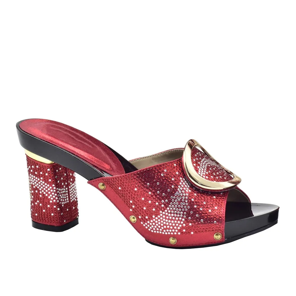 Matilda Celestial Sequin Sandals