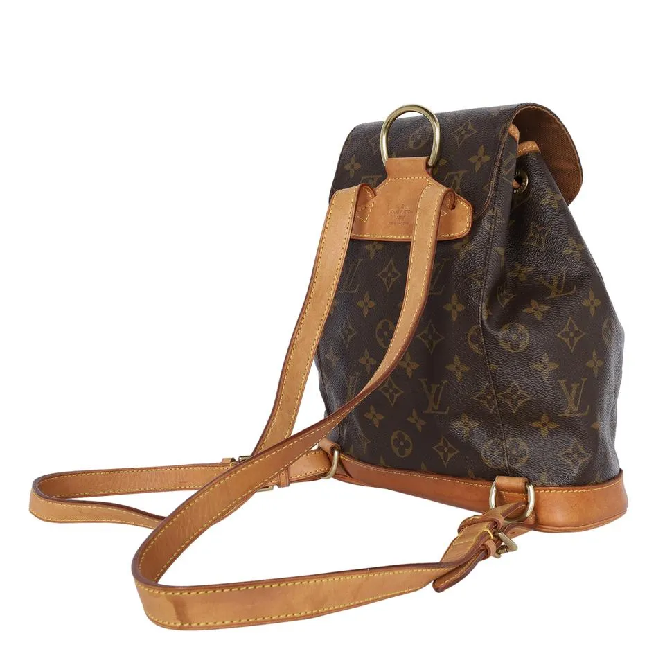 Monogram Canvas Montsouris Backpack MM