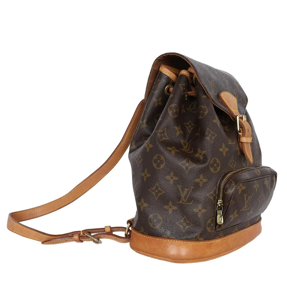 Monogram Canvas Montsouris Backpack MM