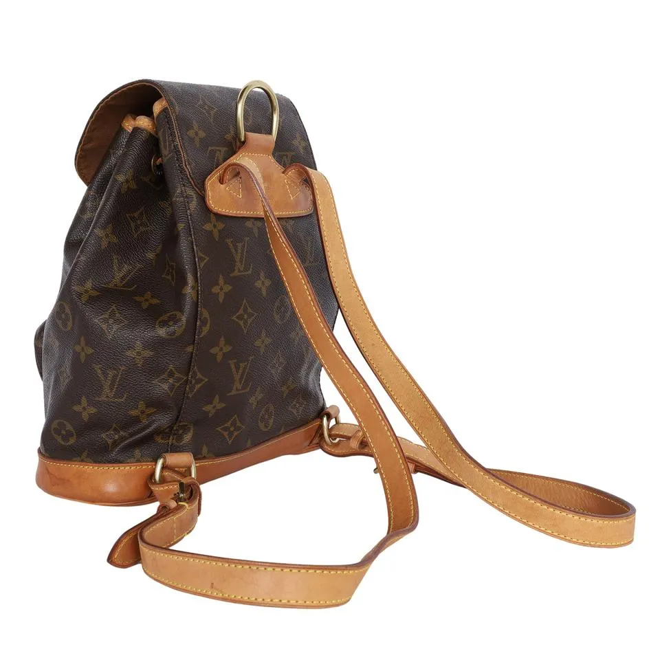 Monogram Canvas Montsouris Backpack MM