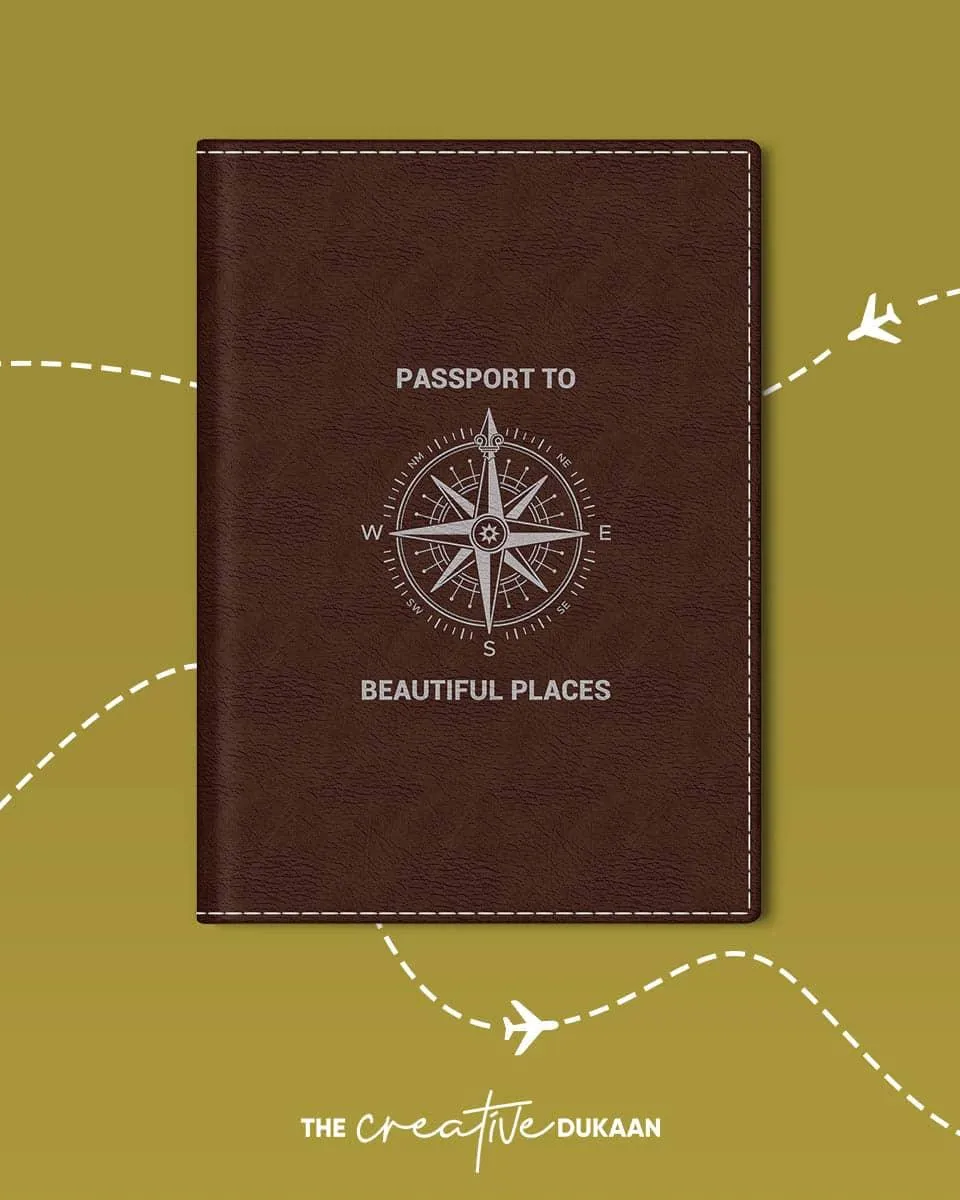 Passport to beautiful places cool passport cover