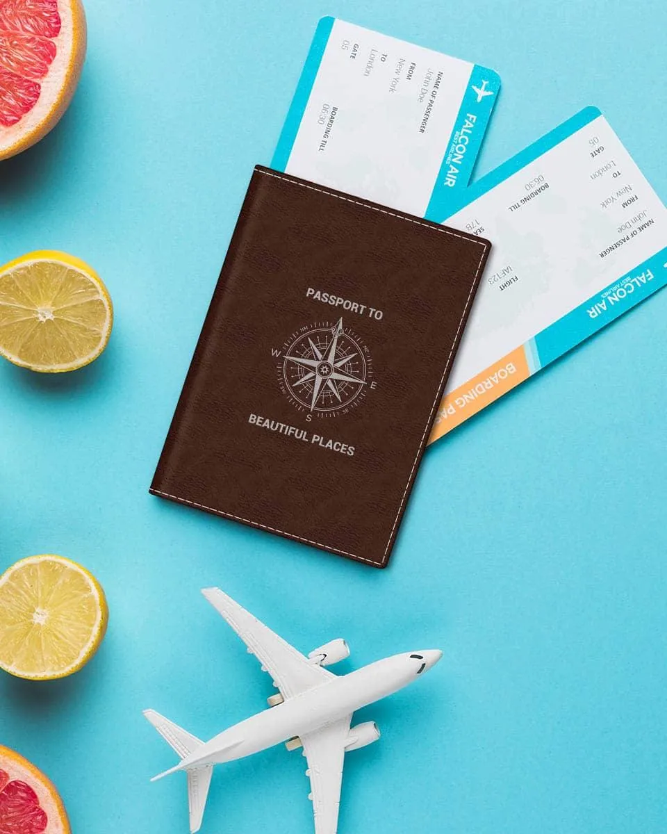 Passport to beautiful places cool passport cover