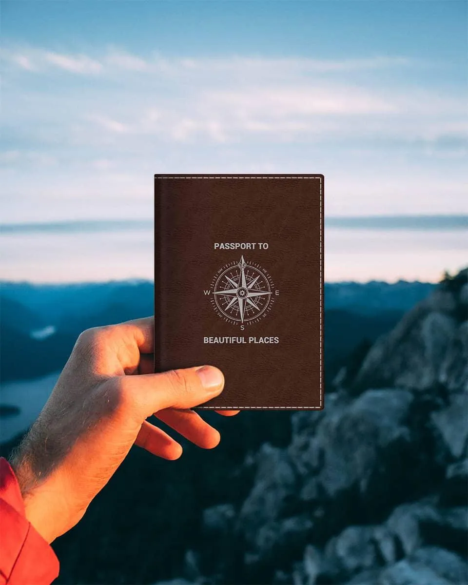Passport to beautiful places cool passport cover