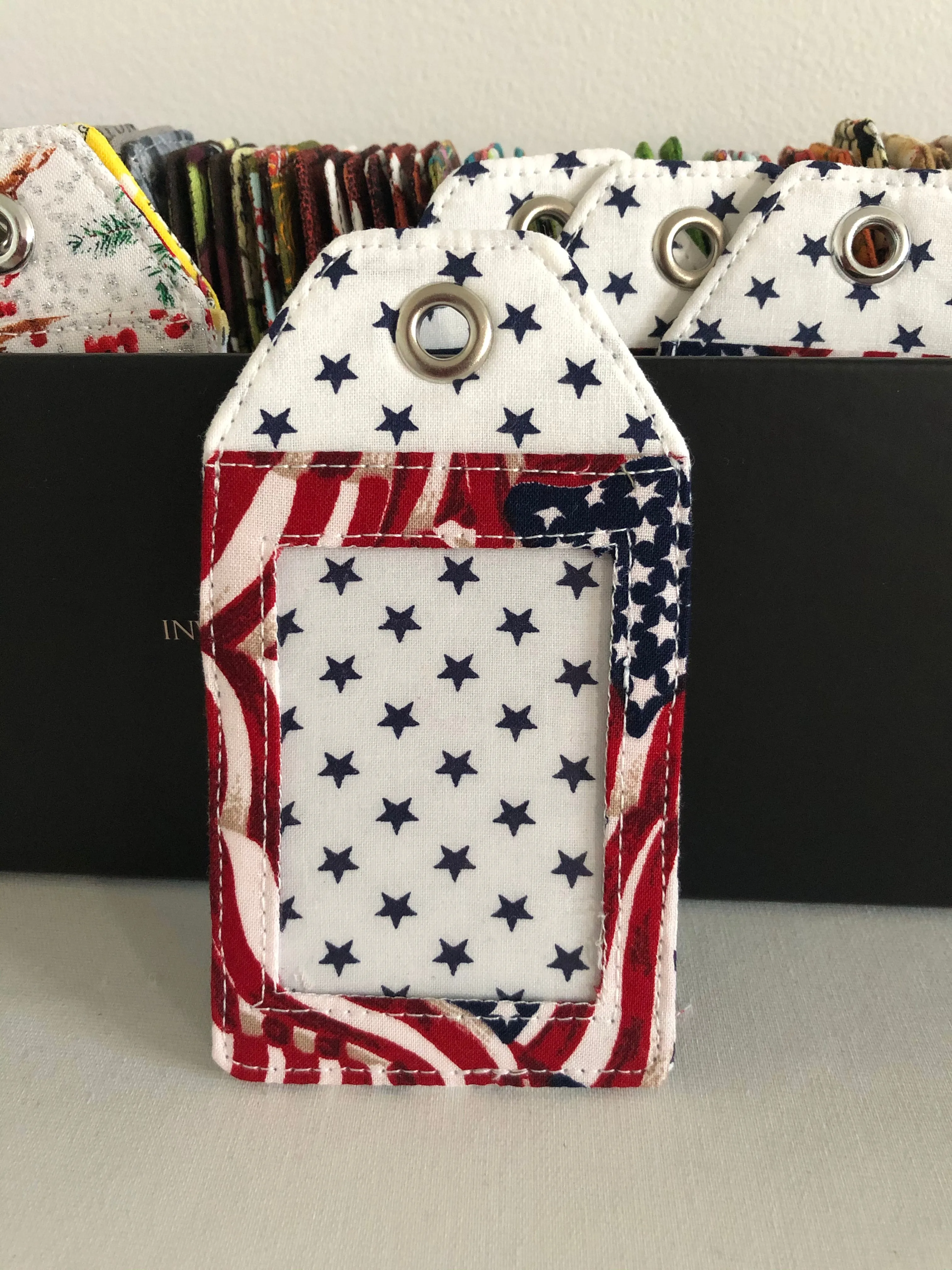 Pick any Fabric luggage tags; tags; ID tag; name tags