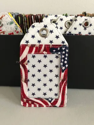 Pick any Fabric luggage tags; tags; ID tag; name tags