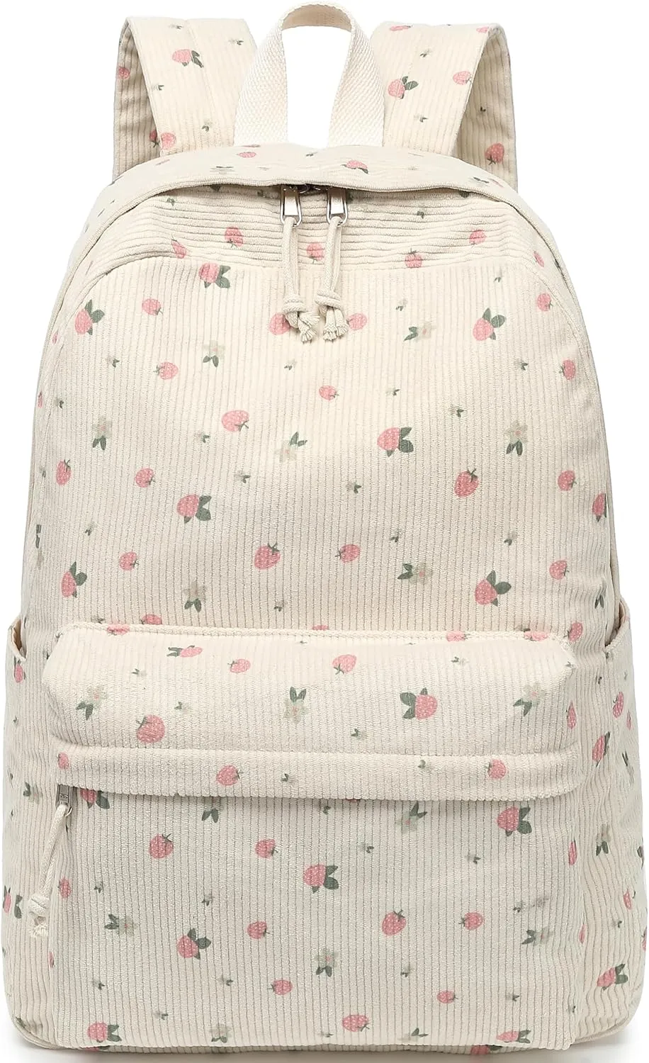 School Backpack for Teens Large Corduroy Bookbag Lightweight Girls Boys Casual High School College 17 inch Laptop Travel Bag